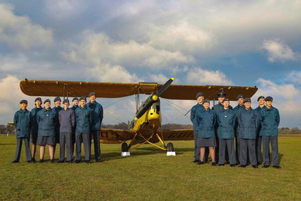 Tiger Moth w 2507 sqn