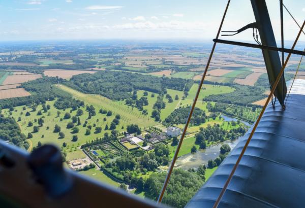Tusmore Park from Tiger Moth
